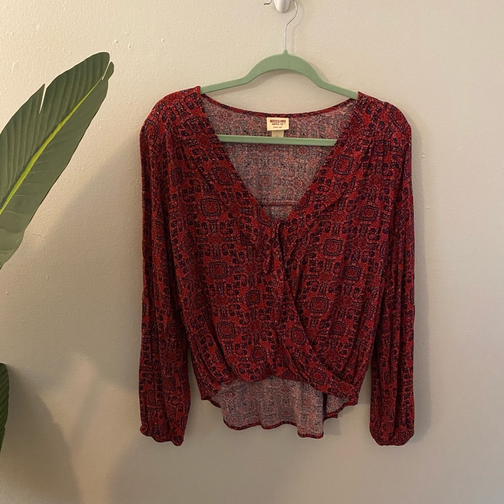 Pink and Purple Long-Sleeve